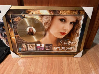 Taylor Swift Framed Photo with albums 