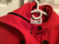 Hudson Bay Co. Olympic Coat Point Blanket red/black