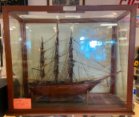 "Cutty Sark" Large Vintage Model Ship Made in 1967