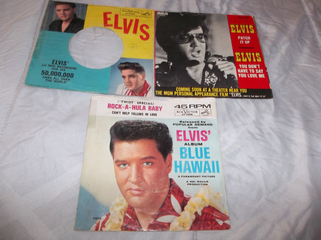 ELVIS PRESLEY 45`s & EP`s COLLECTION (U.S VERSIONS) in Arts & Collectibles in Belleville - Image 2