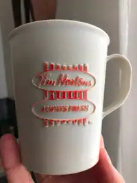 Vintage plastic Tim Hortons Mug (Centertown)