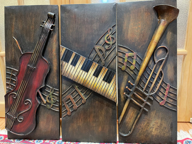 Metal Art musical theme wall panels  in Other in Markham / York Region