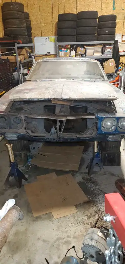 If you're looking at the ad, it's available. It was a 350/Auto car No drivetrain Except for the nose...