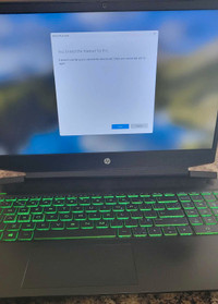 Gaming laptop, hp pavilion 15