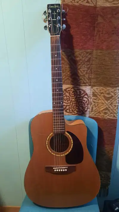 SIMON AND PATRICK ACOUSTIC ELECTRIC GUITAR, View more