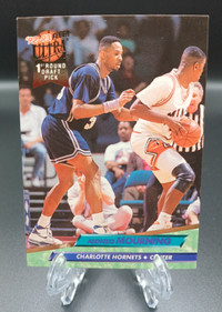 1992-93 Alonzo Mourning Fleer 1st Round Draft Pick Card #193
