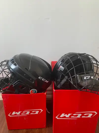 Hockey Helmet CCM  size M and L with box, View more