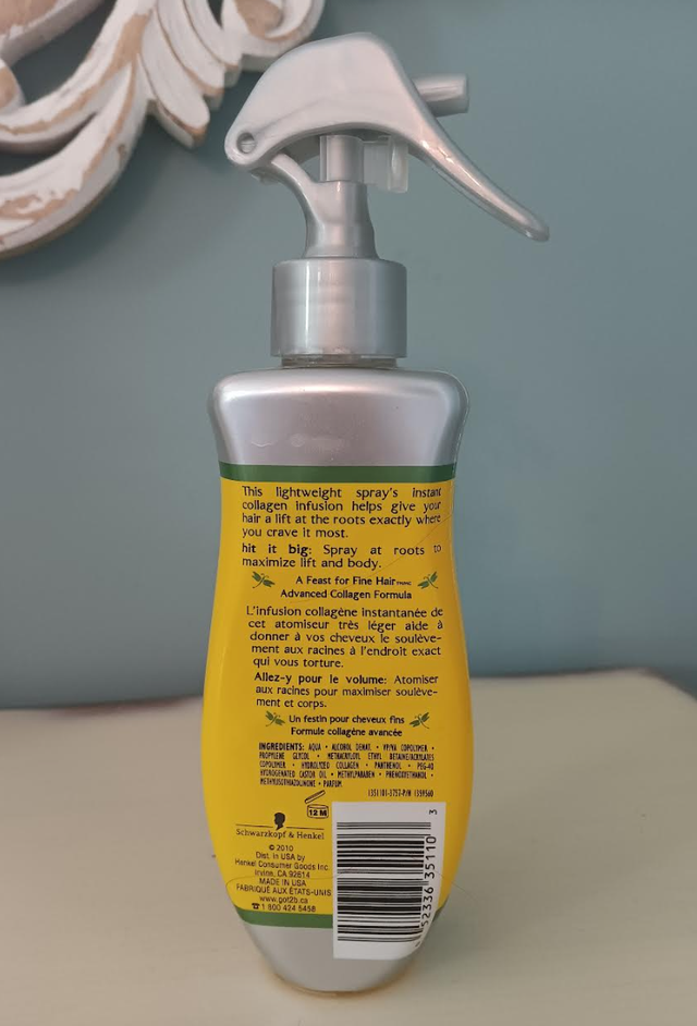 Schwarzkopf got2b Fat-tastic Collagen Root-Boosting Spray in Health & Special Needs in Markham / York Region - Image 4
