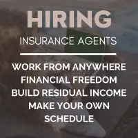 Hiring! 100% Remote - No Experience Needed - Insurance Agent