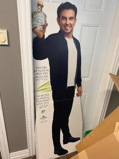 6 Foot Cut Out F1 Driver Checo Perez, View more
