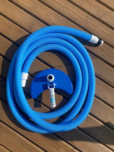 20ft vacuum hose and brush head, View more
