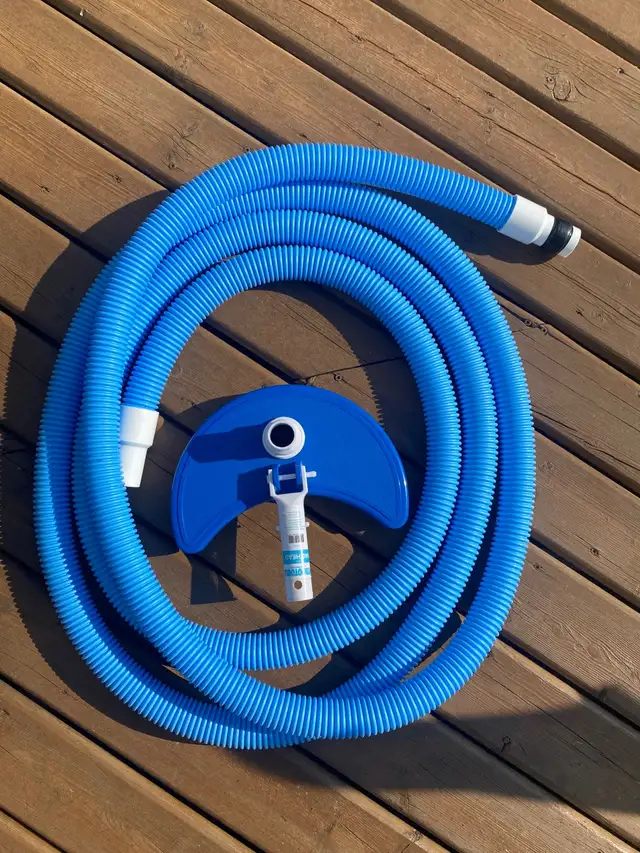 20ft vacuum hose and brush head in Hot Tubs & Pools in Red Deer - Image 2