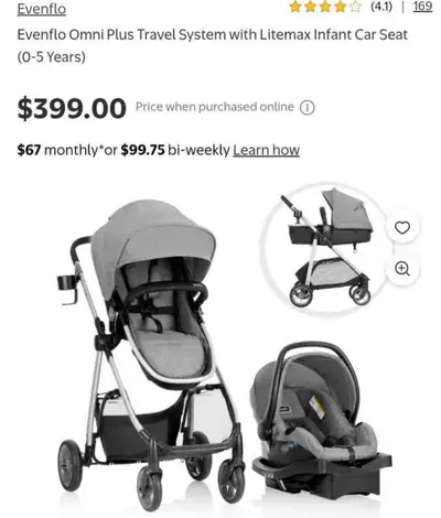 Evenflo Omni Plus Travel System, View more
