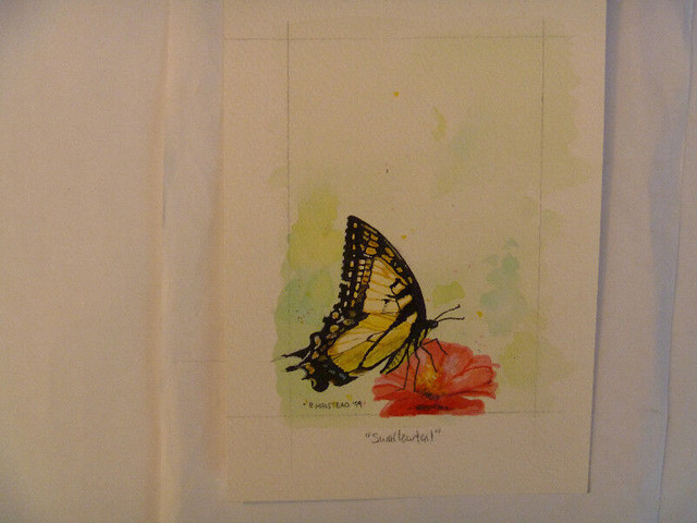 Butterfly ORIGINAL ART - various sizes in Arts & Collectibles in Winnipeg - Image 3