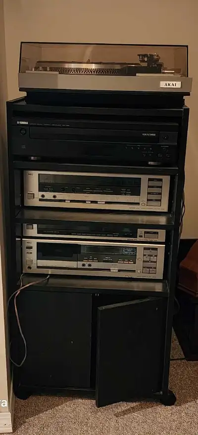 Vintage Akai Yamaha Sony Stereo System , View more