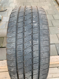 1 X single 285/45/22 Bridgestone Dueler HL Alenza with 60% tread