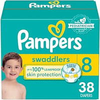 NEW Pampers Swaddlers Size 8 38 Count