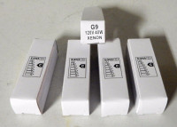 G9 40W Xenon bulbs, set of 5, NEW