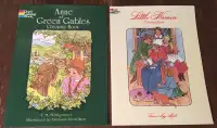 Anne of Green Gables & Little Women Colouring Books