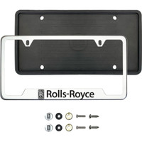 Rolls-Royce license plate holder