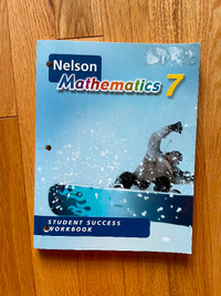 Nelson Mathematics Grade 7 Student Success Workbook