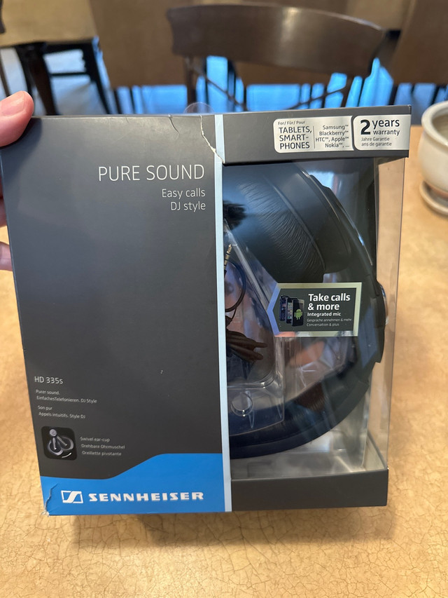Sennheiser wired headphones-New! in Headphones in St. Catharines