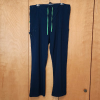 Carhartt size 2XL scrub pants navy and blue 