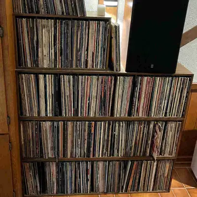 Maple-Wood Record Cabinets - Custom, View more