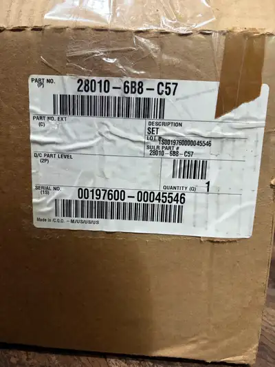 Brand new Honda Accord 2.0T Touring transmission valve body for sale. Part was originally ordered th...