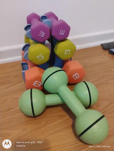 Dumbbell Set with Rack and Hand Weights, View more