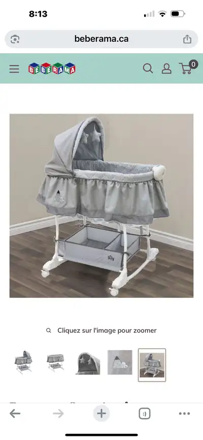 New bassinet as per pics and details in pics