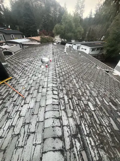 job on roof, View more