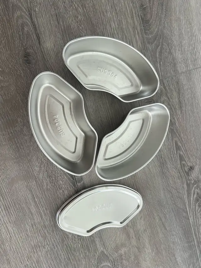 3 sets Stainless Steel Steaming Egg Bowl Multipurpose Soup Stew  in Other Business & Industrial in City of Toronto - Image 2