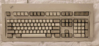1985 IBM Model M Keyboard and Mouse + Adapter