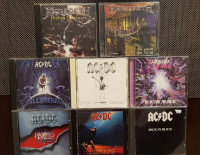 heavy metal cds.