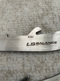 LS Balance skate steel/runner size 230 fits size 3 and 3.5 skate