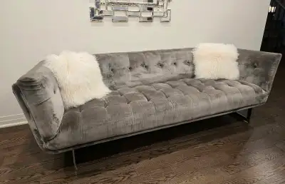 Beautiful Velvet Couch , View more