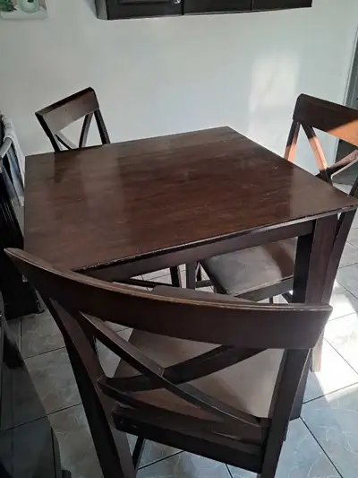 kitchen high bar table and chairs, View more