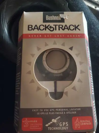 This is a new Bushnell BackTrack GPS personal locator, ensuring you'll never get lost again with its...