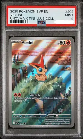 Pokemon Victini promo PSA 9, View more