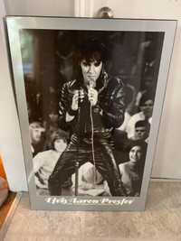 Elvis Presley '68 Comeback Special Print On Board