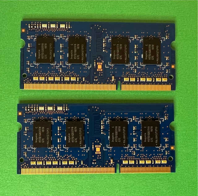 Mémoire Ram PC3-8500 2x1GB dans Composants de système  à Lévis - Image 2