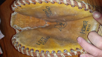 Unique left/right handed Homer B242 baseball glove