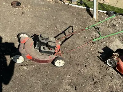 gas lawn mower, View more