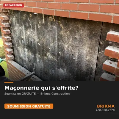  Maçonnerie –  Réparation, Pose de Brique, Solin, Cheminée ..., View more