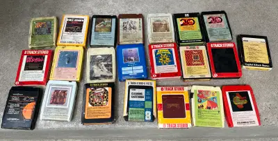 8 Track Tape Lot , View more