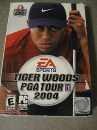 Tiger Woods PGA Tour 2004 PC CD ROM