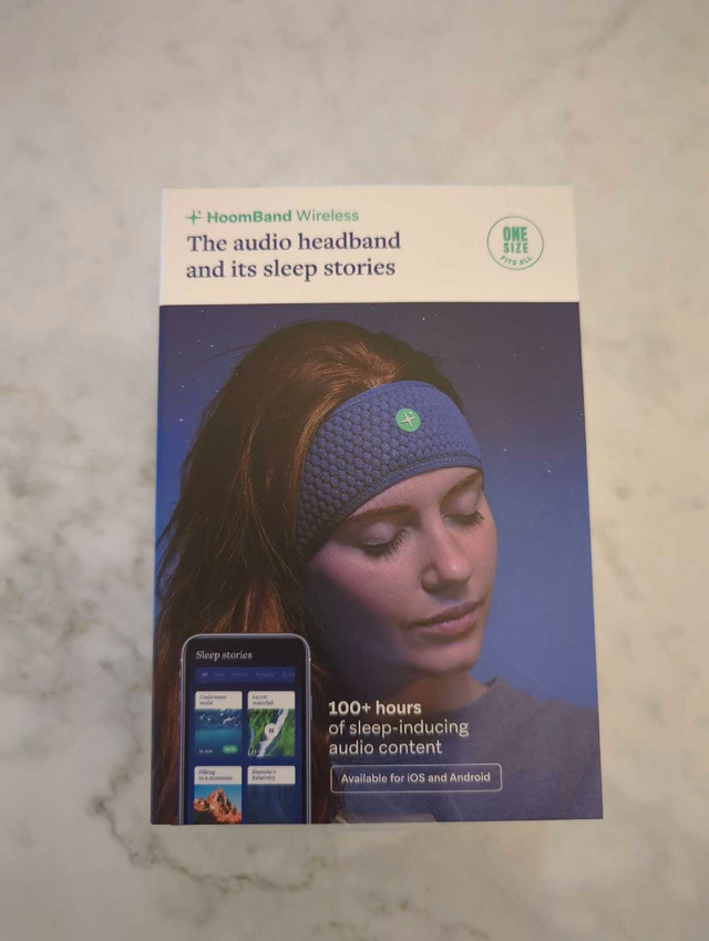 HoomBand Bluetooth Sleep Headphones | Headband in Headphones in City of Toronto - Image 3
