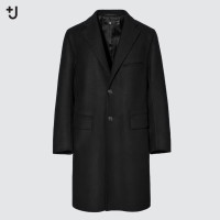 Uniqlo MEN +J Wool Blend Chester Coat - Size: XL - New