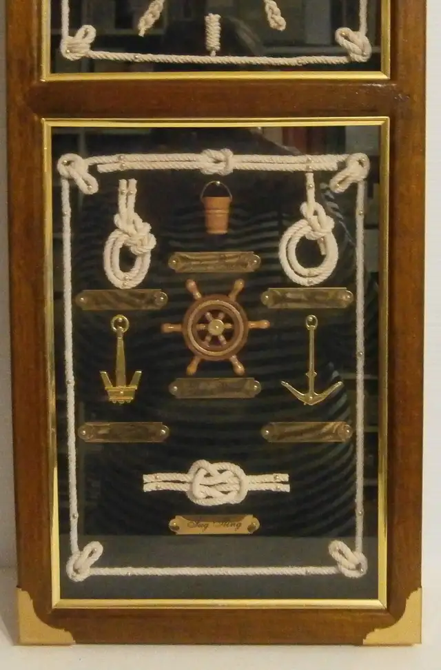 Large decorative, Nautical Design Clock, solid wood in Arts & Collectibles in Mississauga / Peel Region - Image 3